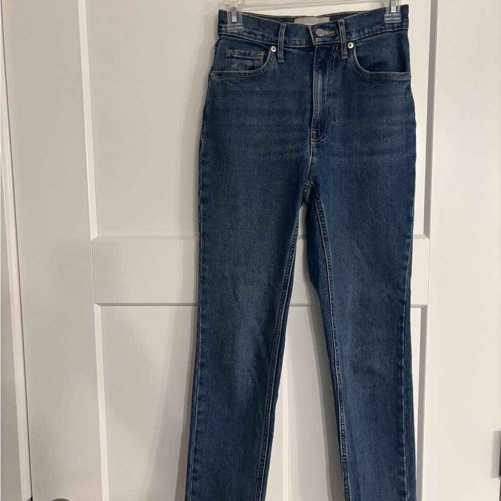 EVERLANE CHEEKY JEANS CROPPED WOMEN SIZE 24